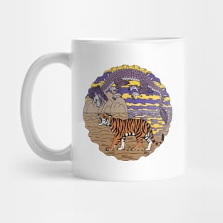 Tiger and Dragon Mug